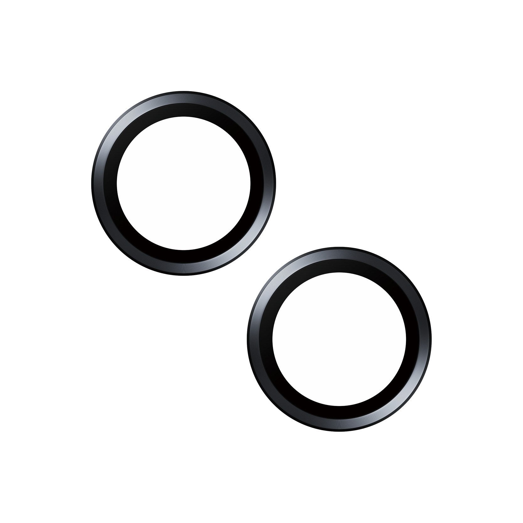 PanzerGlass® Hoops® Schwarz Kameraschutz for iPhone 15 | 15 Plus